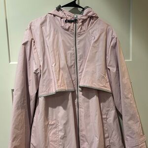 Charles River Apparel Pink Utility Rain‎ Jacket with Hood